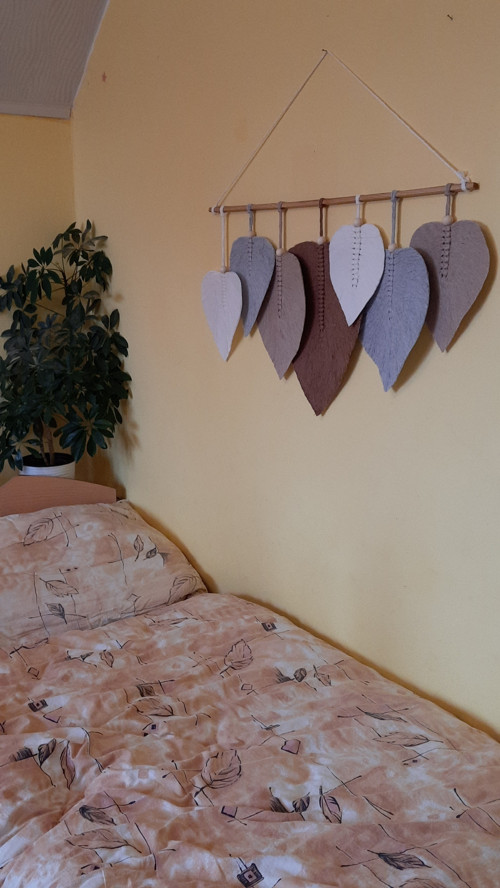 Dekorace Macramé listy 7 — foto 4