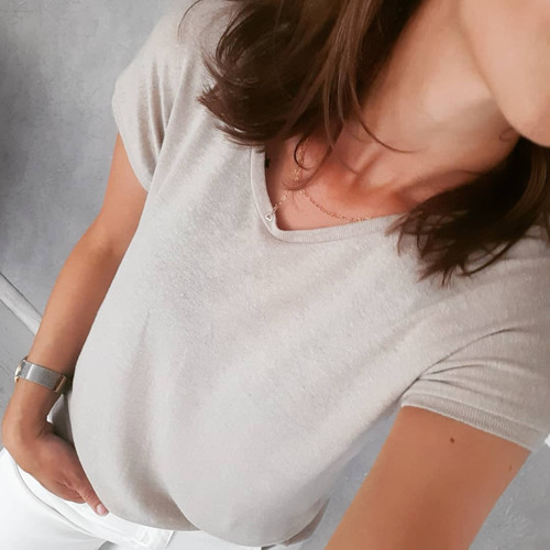 Lněné beige — foto 2