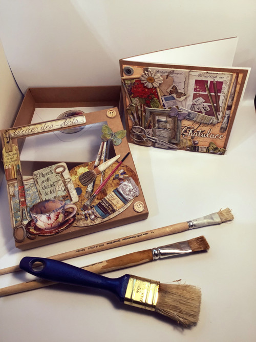 Dárková krabička s přáním Artist — foto 3