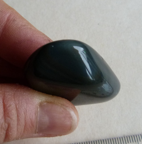 Obsidián sametový - 3,6 cm — foto 3