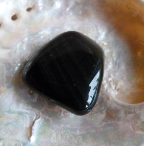 Obsidián sametový - 3,6 cm — foto 2