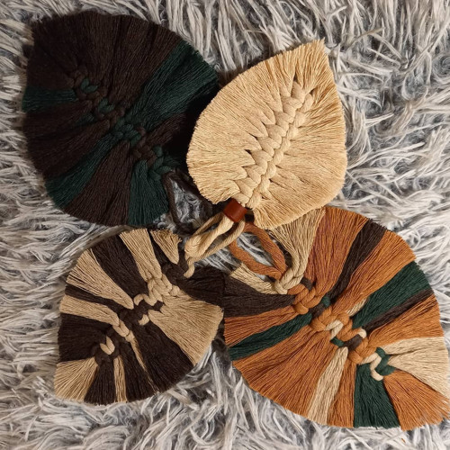 Listy / macramé / různé barvy — foto 4