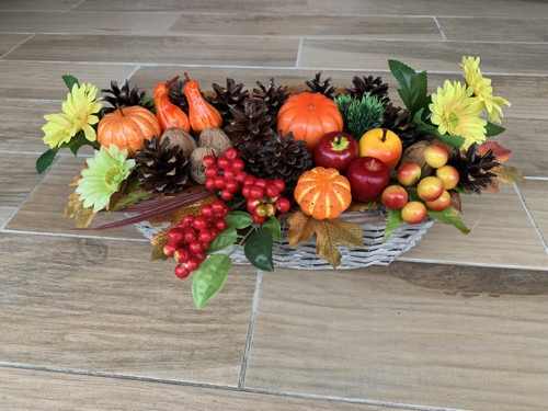 Podzimní košík 42cm — foto 2