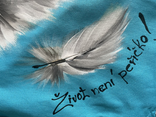 Batůžek pštrosí — foto 3