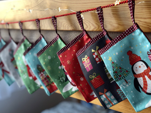 Adventní kalendář - vánočky pytlíčky dětské — foto 2