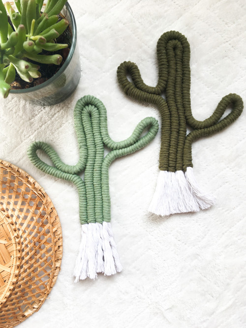 Macramé kaktus — foto 2