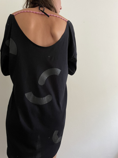 Triko šaty/ black — foto 3