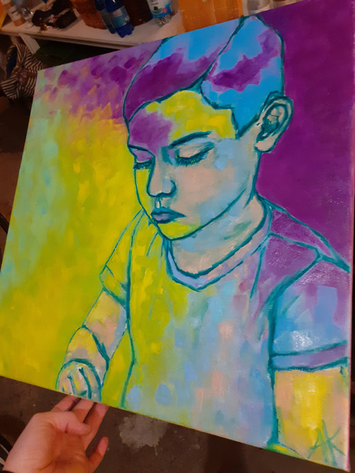 Melancholy (50x50cm) — foto 2