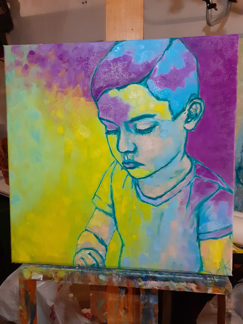 Melancholy (50x50cm) — foto 4