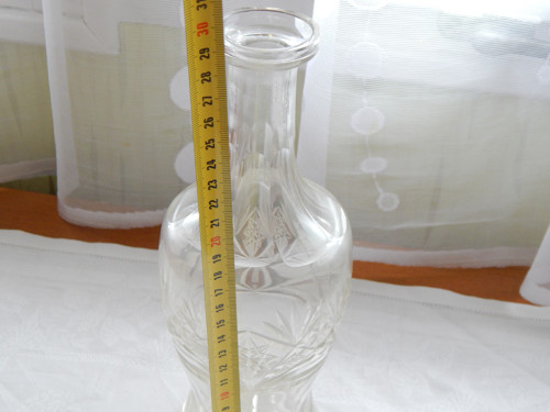 2 Broušené vázy - 20 a 30 cm — foto 4