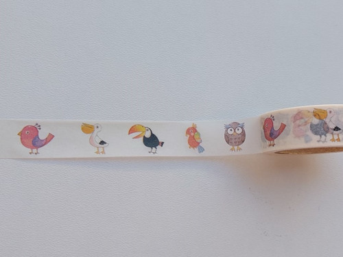 Washi pásky. Opeřenci. — foto 2