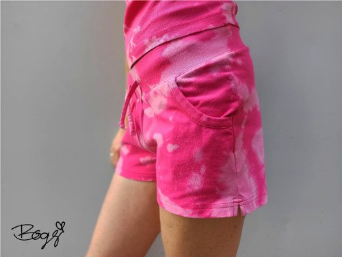 Batikované kraťasy pink — foto 4