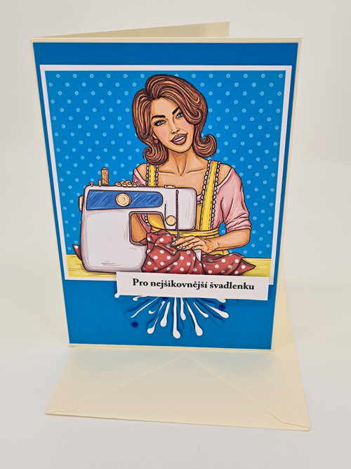 Profesní - švadlenka — foto 4