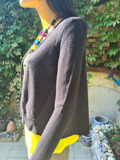 Boho svetérek, vel.S — foto 4