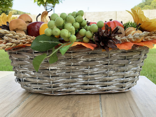 Barevný podzim košík 40cm — foto 3