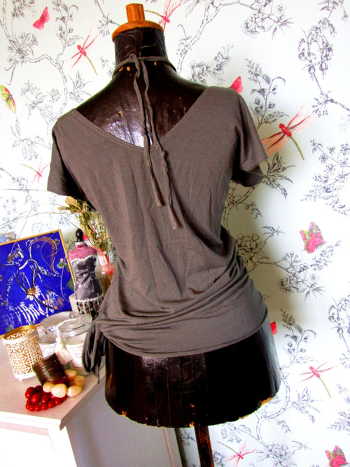 Top etno boho korálkový — foto 3