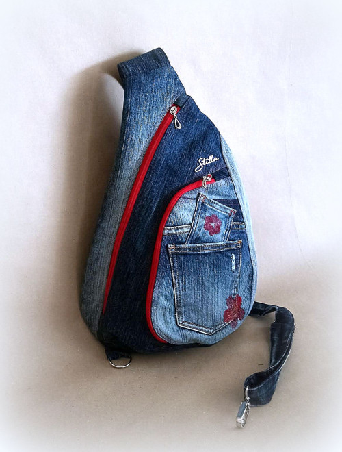 Backpack recy floral — foto 2
