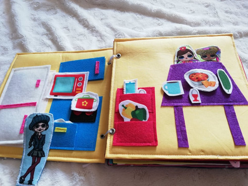 Quiet book 14 stran — foto 4