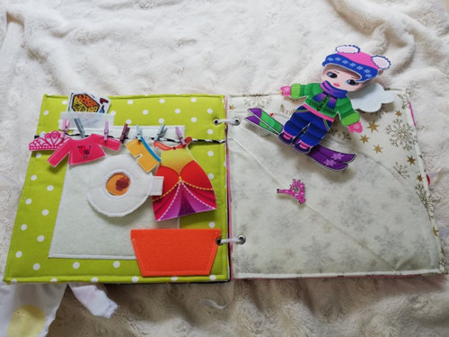 Quiet book 10 stran — foto 4