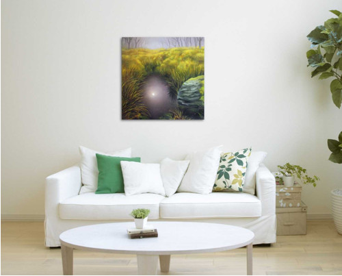 Blata - olej na plátně 60 x 60 — foto 3