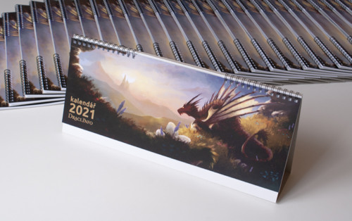 Stolní kalendář Draci 2022 — foto 5