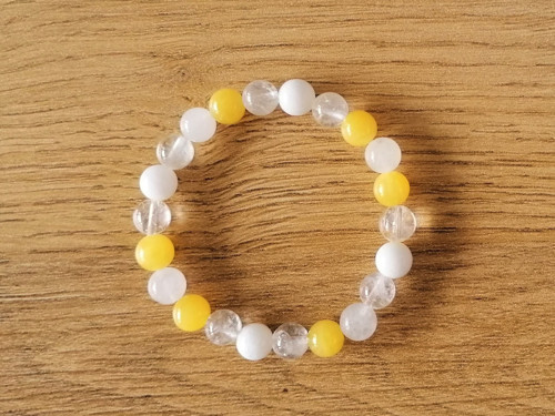 Náramek z minerálů LEMONADE — foto 3