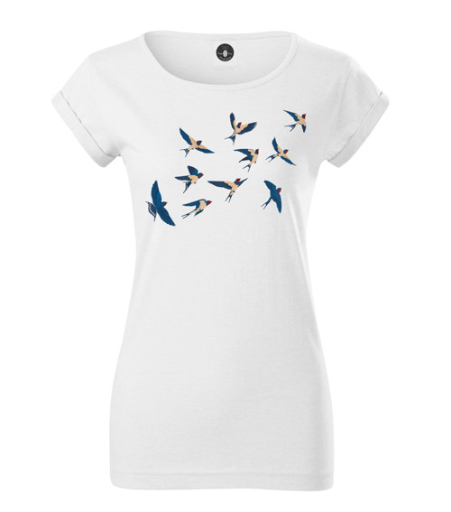 Tričko Flying Swallows — foto 3