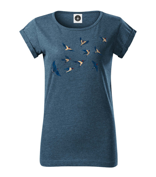 Tričko Flying Swallows — foto 2