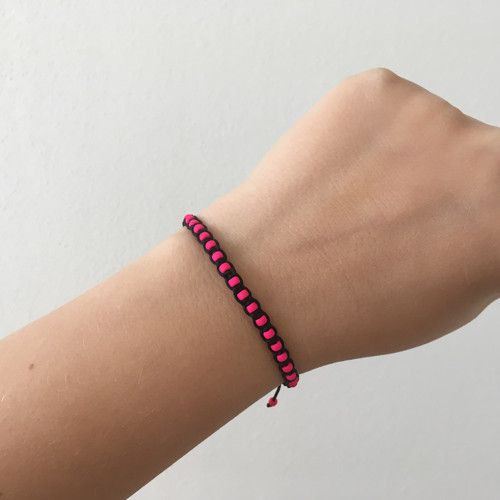 Náramek Neon City Black-Pink — foto 3