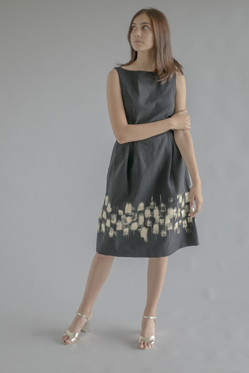 Robe Peinte en Or — foto 2