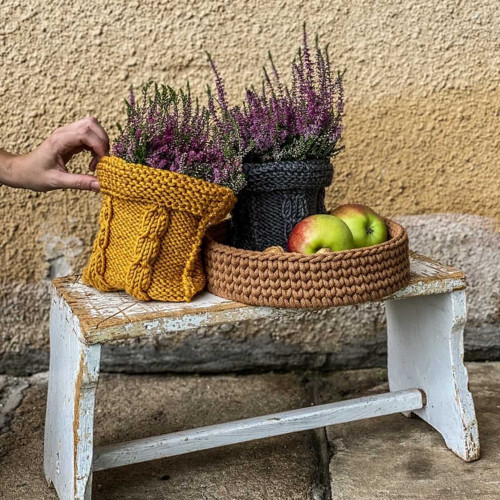 Podzimní pytlík antracit — foto 2