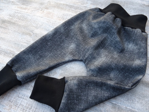 BAGGY SOFTSHELL ... black denim — foto 4