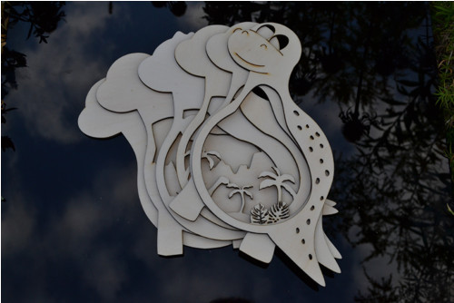 3D obraz - stavebnice k dotvoření Dino — foto 3