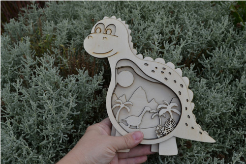 3D obraz - stavebnice k dotvoření Dino — foto 5