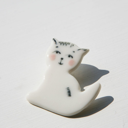 Kočka - porcelán — foto 3