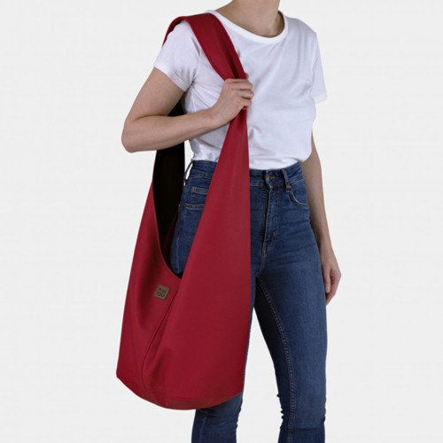 Červená taška Long Boogi bag — foto 3