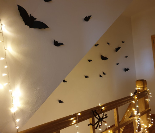Netopýři halloween 16 ks — foto 4