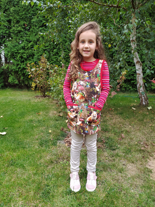 Dívčí tunika lesní pohádka — foto 3
