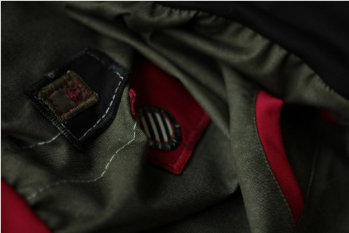 Sukně riflová khaki — foto 4