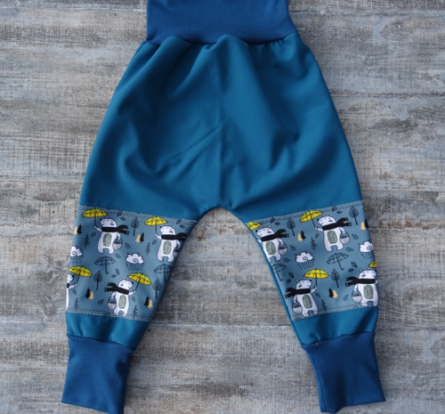 BAGGY SOFTSHELL ... petrol bear — foto 6