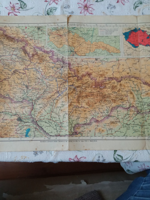 Prehľadná mapa Československej republiky — foto 3
