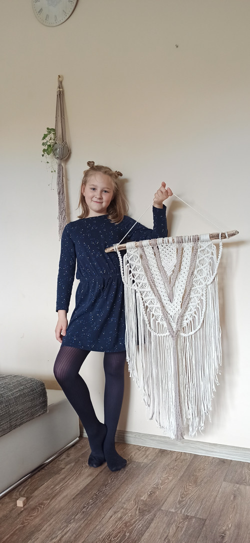 Macramé závěs — foto 3