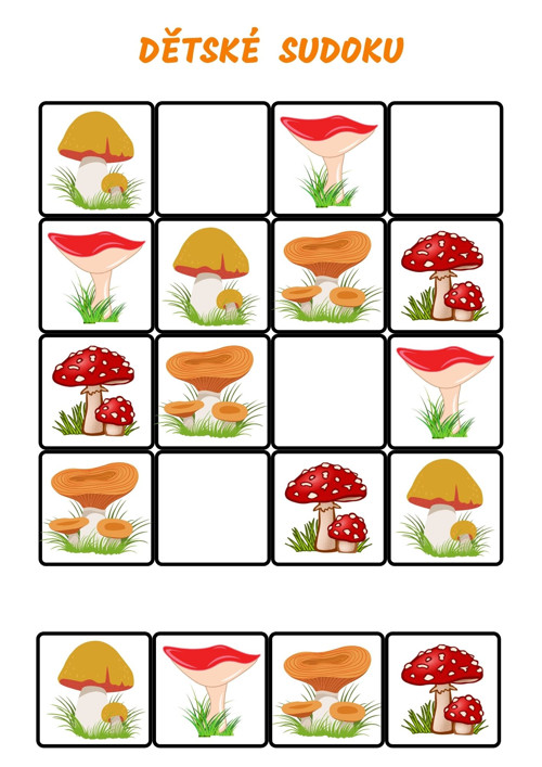 PODZIM dětské sudoku pdf — foto 3