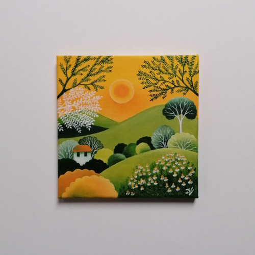 S vůní heřmánku (20x20 cm) — foto 5