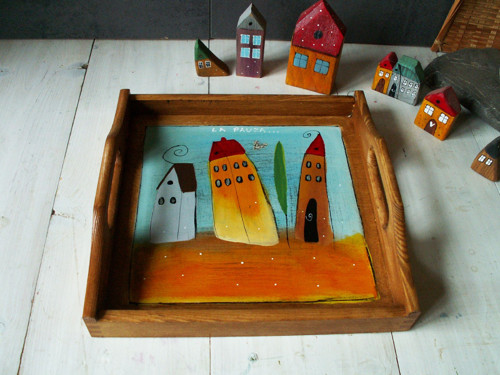 Maľovaná tácka — foto 2