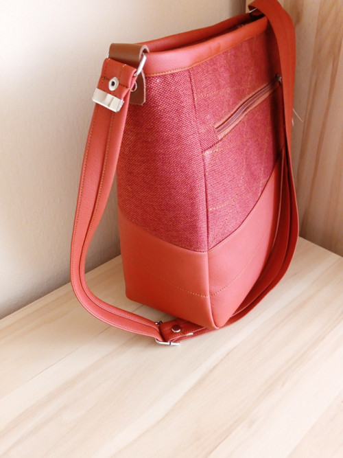 Crossbody- rezavá — foto 4
