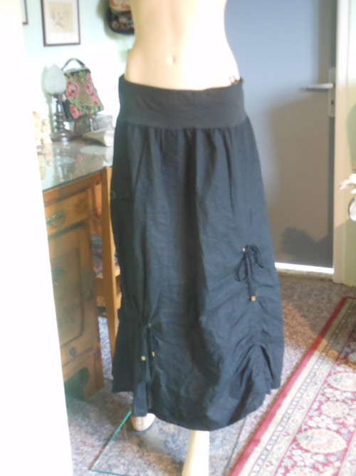 Půllněná maxi sukně, vel.UNI — foto 4
