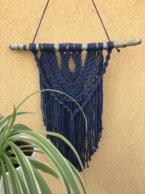 Macramé dekorace malá — foto 3