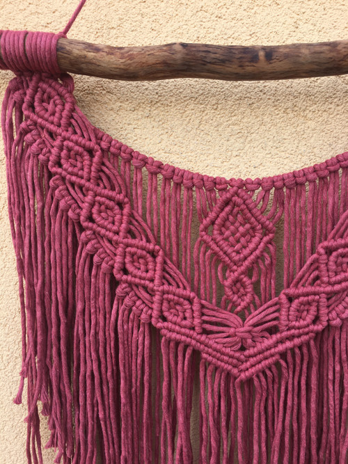 Macramé dekorace střední — foto 3