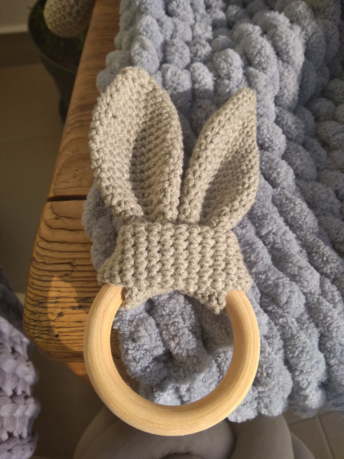 Háčkovaná "zaječí ouška" — foto 2
